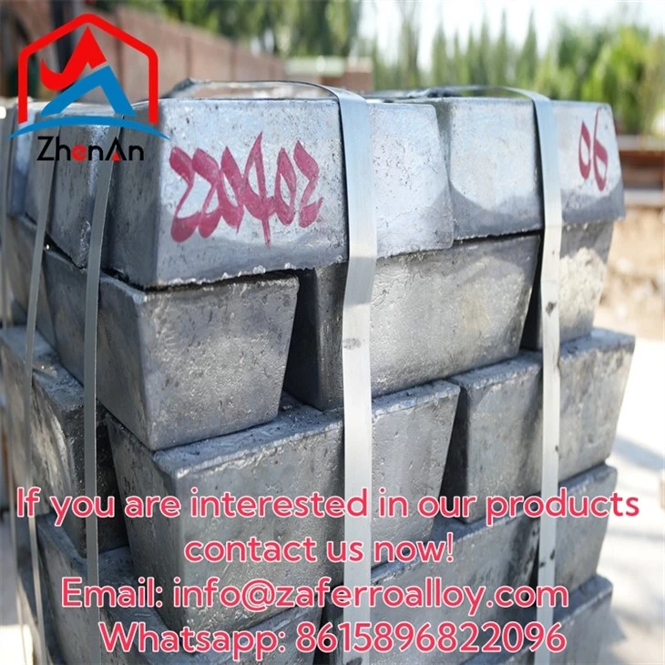 99,95% magnesium persegi ingot