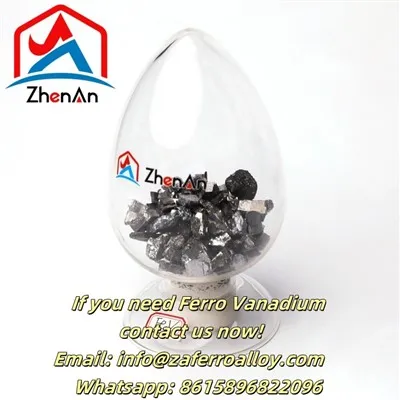 10-100 mm 50%Ferro Vanadium
