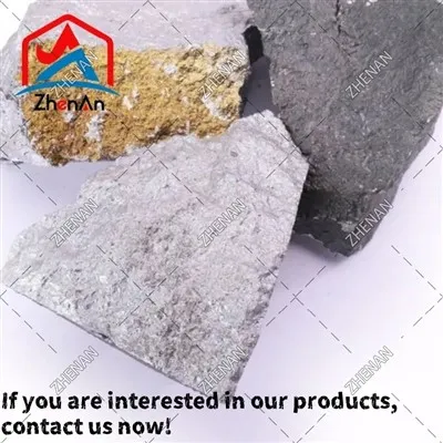 10-50 mm ferrochrome 60 rendah karbon