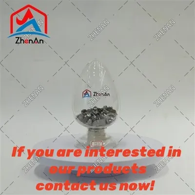 Kemurnian tinggi 50% ferrovanadium 10-50 mm